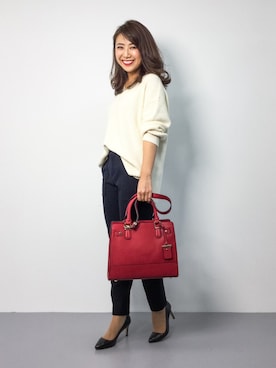 「Accessorize（アクセサライズ）のアイテム」を使った、natsuさん（レディース・155cm）の秋コーディネート
