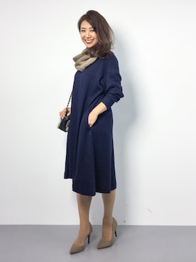 natsuさん（レディース・155cm）の冬コーディネート