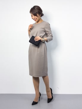 「Accessorize（アクセサライズ）のアイテム」を使った、natsuさん（レディース・155cm）の冬コーディネート