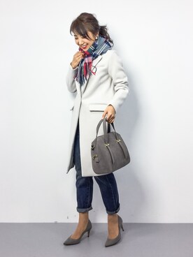 natsuさん（レディース・155cm）の冬コーディネート