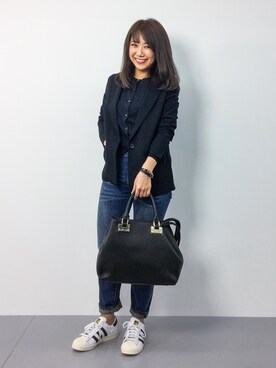 natsuさん（レディース・155cm）の冬コーディネート