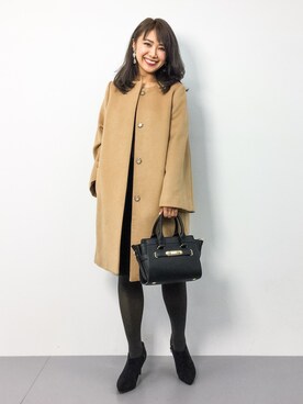 natsuさん（レディース・155cm）の冬コーディネート