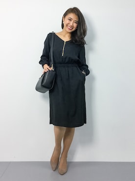 natsuさん（レディース・155cm）の冬コーディネート