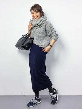 natsuさん（レディース・155cm）の冬コーディネート