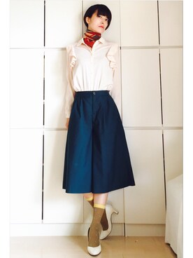 caedeさん（レディース・167cm）の秋コーディネート