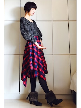 caedeさん（レディース・167cm）の秋コーディネート