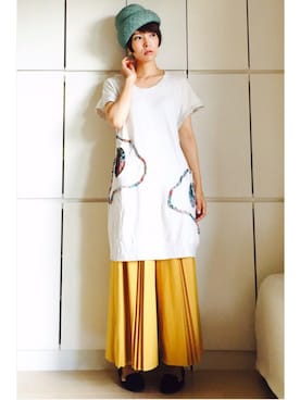 caedeさん（レディース・167cm）の夏コーディネート