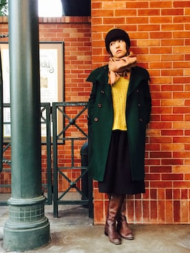 caedeさん（レディース・167cm）の秋コーディネート