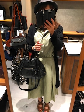 「botkier（ボトキエ）のアイテム」を使った、miyukiさん（レディース・157cm）の春コーディネート