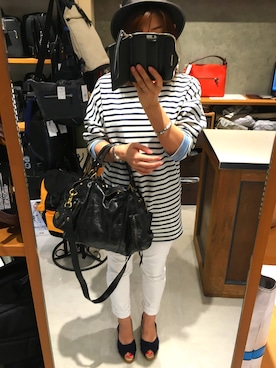 「botkier（ボトキエ）のアイテム」を使った、miyukiさん（レディース・157cm）の夏コーディネート