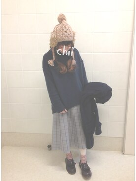 「ガイドワッチ」｜ｃｈｉｉさん（レディース・152cm）の冬コーディネート