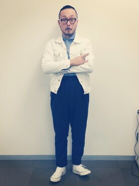 「ENROUTE_TOKYO」｜「アイテム（ジャケット/アウター）」を使った、FATTY⭐️さん（メンズ・174cm）の秋コーディネート