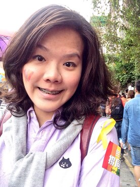 「LGBT」｜「アイテム（ピーコート）」を使った、ひこみさん（レディース・164cm）の秋コーディネート