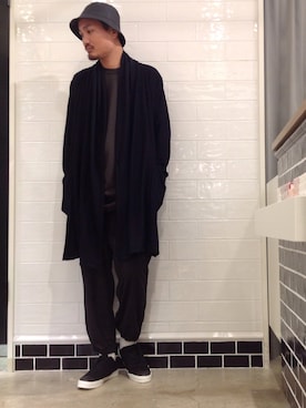 「モノトーン」｜rehacerさん（メンズ・174cm）の秋コーディネート