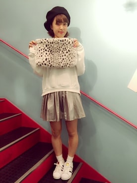 かほてぃさん（レディース・162cm）の秋コーディネート