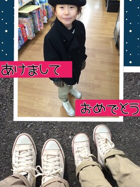 「お正月」｜クレさん（キッズ・110cm）の冬コーディネート