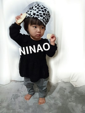 ☆さん（キッズ・70cm）の秋コーディネート