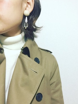 「ハイク」｜「アイテム（トップス）」を使った、haRuruさん（レディース・162cm）の秋コーディネート