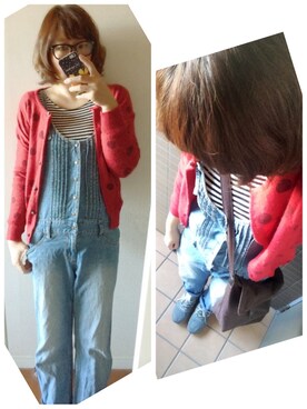 「テントウムシ」｜ｙｕｋｋｉｎ＊さん（レディース・166cm）の秋コーディネート