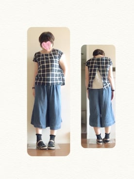 「ブラックウォッチ」｜「アイテム（腕時計）」を使った、ｙｕｋｋｉｎ＊さん（レディース・166cm）の夏コーディネート