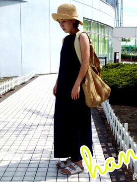 「プール」｜hanaさん（レディース・158cm・30代）の夏コーディネート