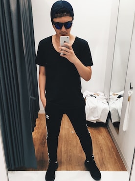 Naoki Yamamotoさん(メンズ・174cm)の夏コーディネート