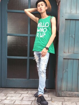 博森さんのコーディネート