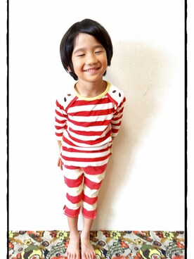 らんらんさん（キッズ・110cm）の夏コーディネート