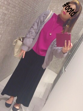 「河野悦子」｜konatsuさん（レディース・164cm）の冬コーディネート
