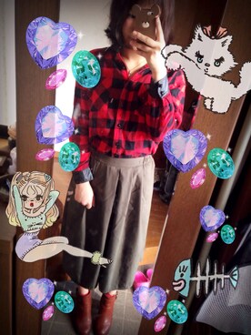 海月さん（レディース・168cm）の秋コーディネート