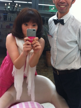 「FROMFIRST musee（フロムファーストミュゼ）のアイテム（ワンピース/ドレス）」を使った、Hi.Ro.Miさん（レディース・155cm）の夏コーディネート