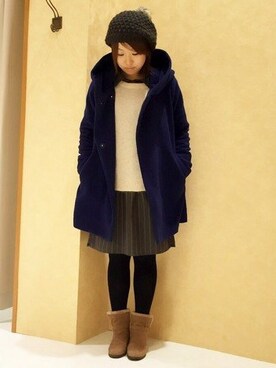 晴さん（レディース・155cm）の秋コーディネート