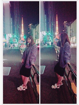 「NOのアイテム（その他アウター）」を使った、sicaさん（レディース・160cm）の春コーディネート