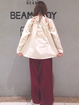 「RBS（アールビーエス）のアイテム」を使った、hazuki yoshizawaさん（レディース・166cm）の秋コーディネート