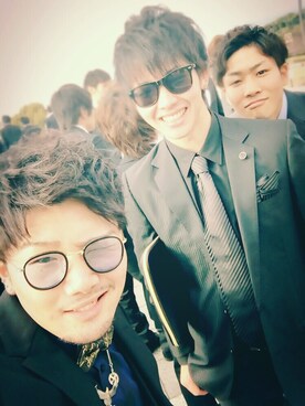 「m.f.editorial（エムエフエディトリアル）のアイテム（その他アウター）」を使った、なろさん（メンズ・178cm）の夏コーディネート