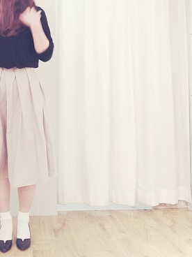 「アイテム（スカート）」を使った、がをさん（レディース・161cm・30代）の春コーディネート