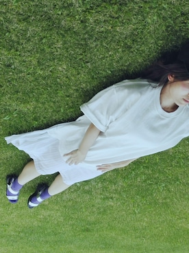 「アイテム（バックパック/リュック）」を使った、がをさん（レディース・161cm・30代）の春コーディネート