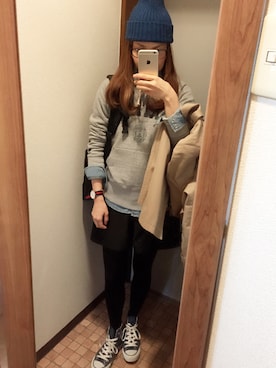 midoさん（レディース・153cm）の冬コーディネート