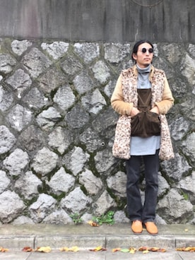 「PHATEE（ファッティー）のアイテム」を使った、YUUCHIDAさん（メンズ・173cm）の秋コーディネート
