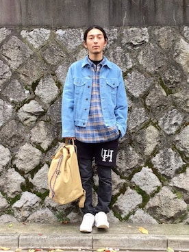 「fridgesetagaya」｜「アイテム（ジャケット/アウター）」を使った、YUUCHIDAさん（メンズ・173cm）の秋コーディネート