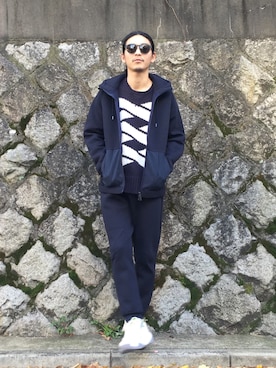 「fridgesetagaya」｜「アイテム（ブルゾン）」を使った、YUUCHIDAさん（メンズ・173cm）の冬コーディネート