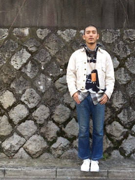 「fridgesetagaya」｜「アイテム（アクセサリー）」を使った、YUUCHIDAさん（メンズ・173cm）の冬コーディネート