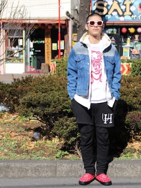 「fridgesetagaya」｜「アイテム（ジャケット/アウター）」を使った、YUUCHIDAさん（メンズ・173cm）の冬コーディネート