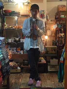 「fridgesetagaya」｜「アイテム（アクセサリー）」を使った、YUUCHIDAさん（メンズ・173cm）の夏コーディネート