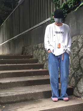 「fridgesetagaya」｜「アイテム（アクセサリー）」を使った、YUUCHIDAさん（メンズ・173cm）の夏コーディネート