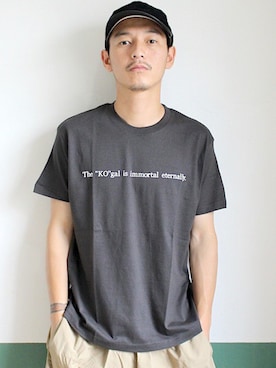 「fridgesetagaya」｜「アイテム（Tシャツ/カットソー）」を使った、YUUCHIDAさん（メンズ・173cm）の夏コーディネート