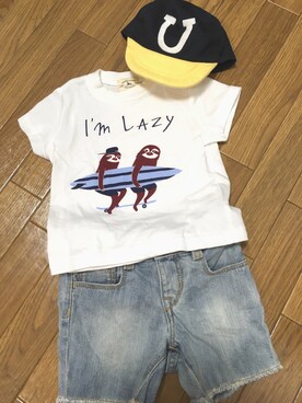 may.kさん（キッズ・70cm）の夏コーディネート