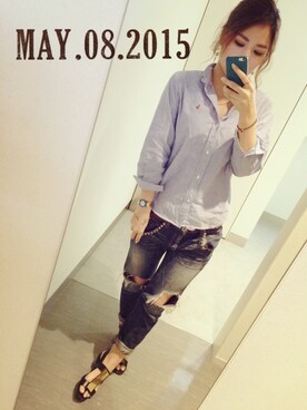 MAHOMiさん(レディース・160cm)の春コーディネート