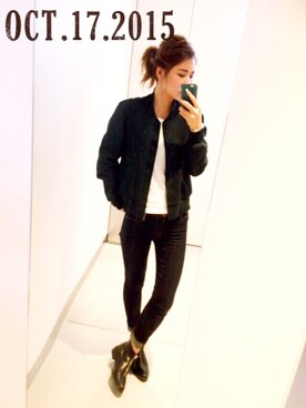 MAHOMiさん（レディース・160cm）の秋コーディネート