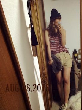 MAHOMiさん（レディース・160cm）の夏コーディネート